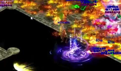 炼狱魔境七层焰火屠魔记之击退敌会抢怪